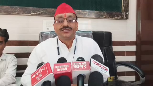 सपा प्रत्याशी महेश चंद शर्मा उर्फ गोल्डी भैया समाजवादी पार्टी के लिए बोले सुनिए क्या कुछ कहा