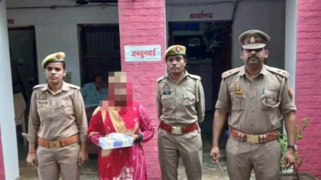 संग्रामगढ़ पुलिस का बड़ा खुलासा दो चोरी की वारदातों का पर्दाफाश चोरी का सामान बरामद महिला अभियुक्ता गिरफ्तार#latest_news