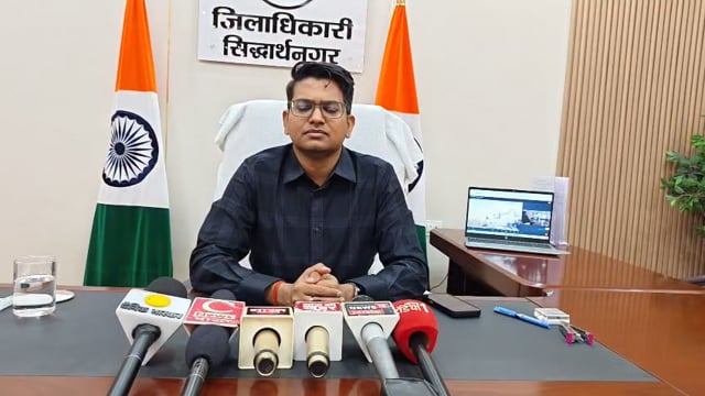सिद्धार्थनगर में पोखरे की जमीन पर कब्जे का आरोप, भाजपा जिलाध्यक्ष ने DM से की शिकायत