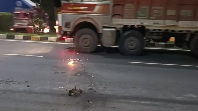  मथुरा फरह के नेशनल हाईवे पर भीषण सड़क हादसा 