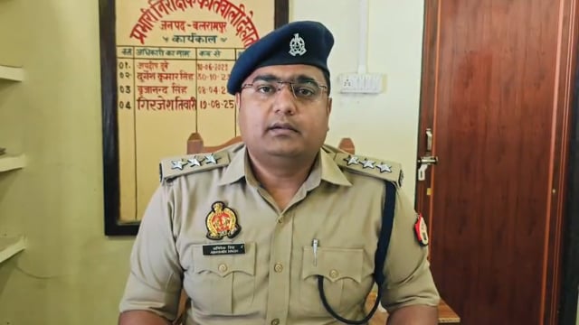 बलरामपुर नकबजनी करने वाला सरगना गिरफ्तार 