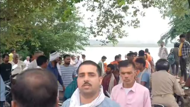 पानीगांव पुल से यमुना में कूदी महिला को SDRF टीम ने कड़ी मशक्कत के बाद बचाया, हालत खतरे से बाहर