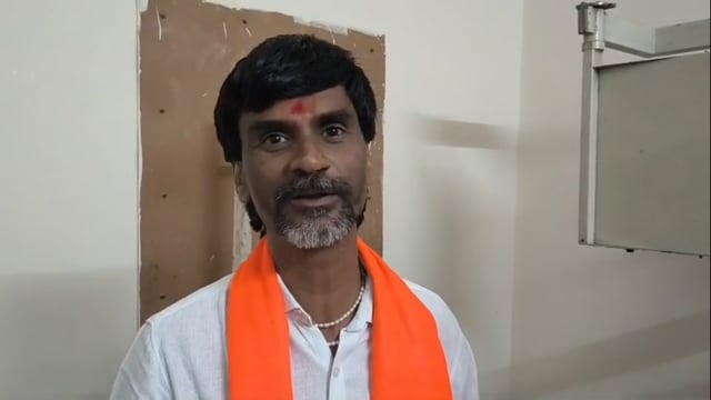 मनोज जरांगे पाटील यांच्या ताफ्यातील गाडीचा अपघात एक जन जखमी 