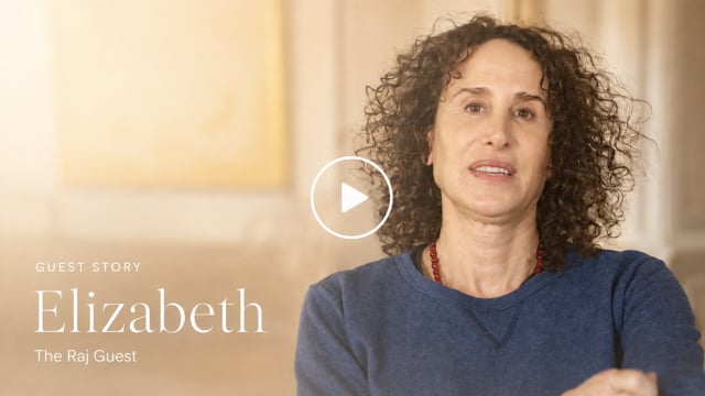 Elizabeth’s healing story at The Raj