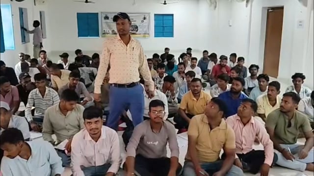 सिरदला में भू मापक अमीन का 50 दिवसीय  प्रशिक्षण शुरू