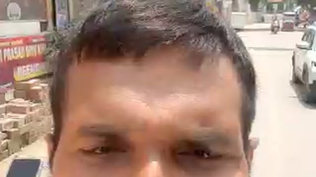 Aaj Barabanki Mein Tiranga Yatra raili nikaali. part 1