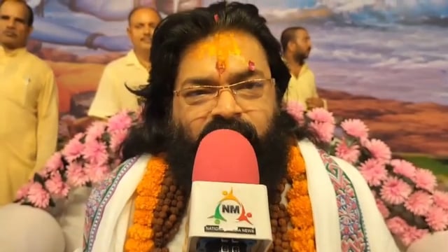 काशी से महाराज आए शाहजहांपुर शिव पुराण कथा सुनने शाहजहांपुर