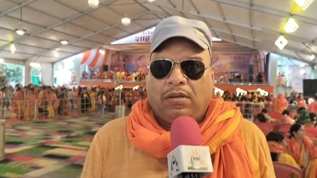 बाबा विश्वनाथ से कलश यात्रा प्रारंभ हुई लोदीपुर जल भर गया रामलीला मैदान में कलश स्थापना हुई शाहजहांपुर राजेश अवस्थी जानकारी दी