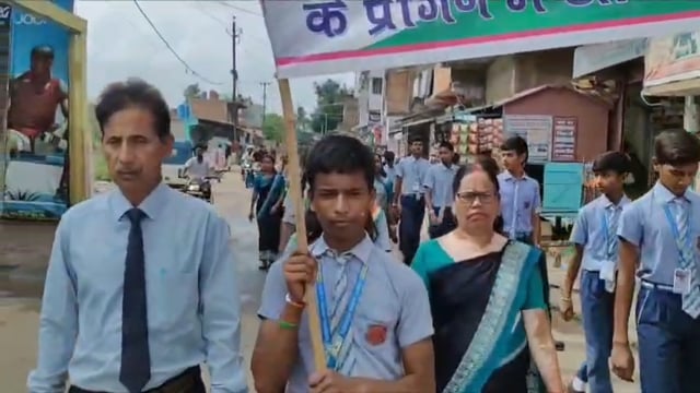 वंदे मातरम् के जयघोष से गूंजा खेसर, मार्शल एकाडेमी में स्वतंत्रता दिवस का भव्य आगाज