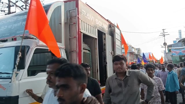 मोहन केसरेकर व मनीषा केसरेकर यांचा खुनी हरिदशेख याला फाशीची शिक्षा व्हावी म्हणून सखल हिंदू समाजाने काढला मोर्चा