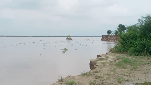 बांसडीह तहसील क्षेत्र में सरयू नदी का जल स्तर बढ़ने से लोगो मे बना दहशत,चांदपुर हेड पर जल स्तर 58.56मीटर पर किया गया दर्ज
