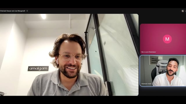 Client story: Joe Manganelli, Amalgam