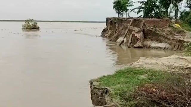 चांदपुर डीपीएस हेड पर सरयू नदी का जल स्तर 58.53 मीटर पर किया गया दर्ज,जल स्तर बढ़ने से लोग परेशान