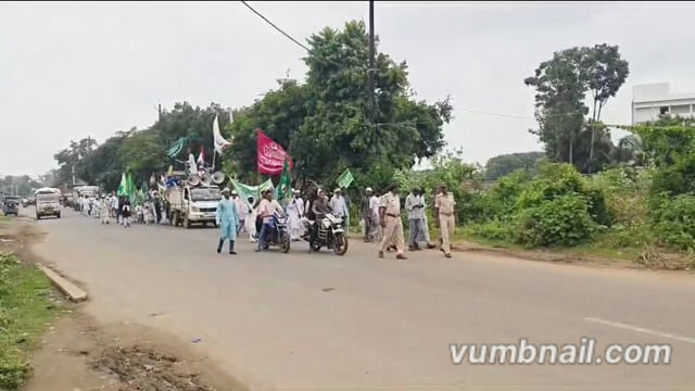 जश्न -ए-मिलादुन्नबी पर गूंजा मोहब्बत और भाईचारे का पैगाम, निकला भव्य जुलूस