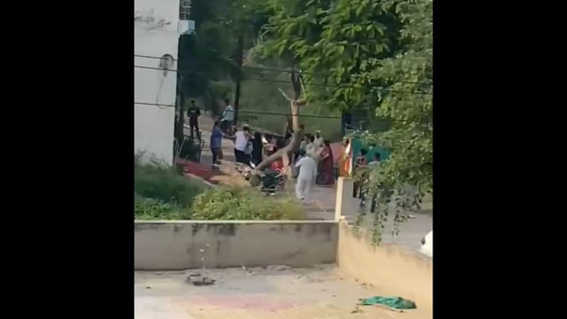 मथुरा टाउनशिप नाली और पानी के निकास पर विवाद फावड़े से हमला युवक घायल