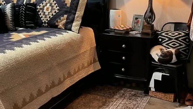 Vimeo video preview for Midnight Mesa Quilt Bedding Collection - 1223661308
