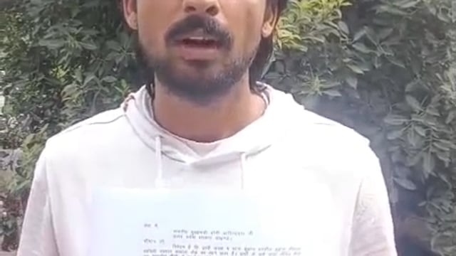 बुढ़ाना थाना मै फास्ट फूड दुकानदार ने पुलिसकर्मी पर लगाए गंभीर आरोप, मुख्यमंत्री और SSP से की शिकायत
