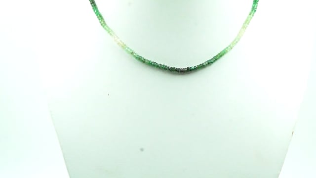 Brazil Emerald 2.5mm Shaded Strand — video