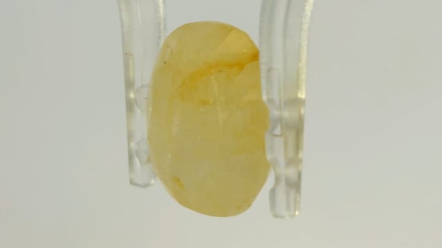 Yellow Sapphire 8.03 Carat — video