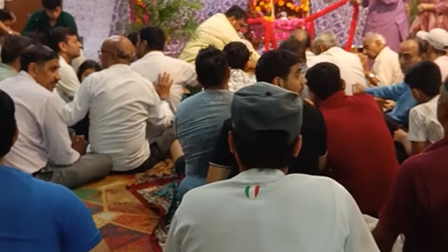 सहारनपुर  गांधी कॉलोनी का यह दृश्य आप देख रहे हैं।