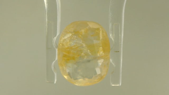 Srilankan Yellow Sapphire 3.07 Carat — video