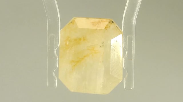 Burma Yellow Sapphire 9.11 Carat — video
