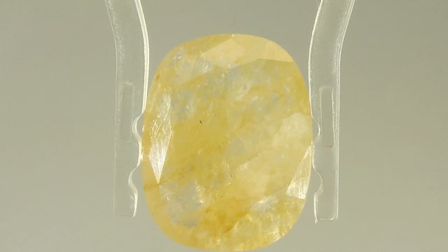 Burma Yellow Sapphire 7.79 Carat — video