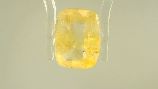 Srilankan Yellow Sapphire 10.17 Carats — video