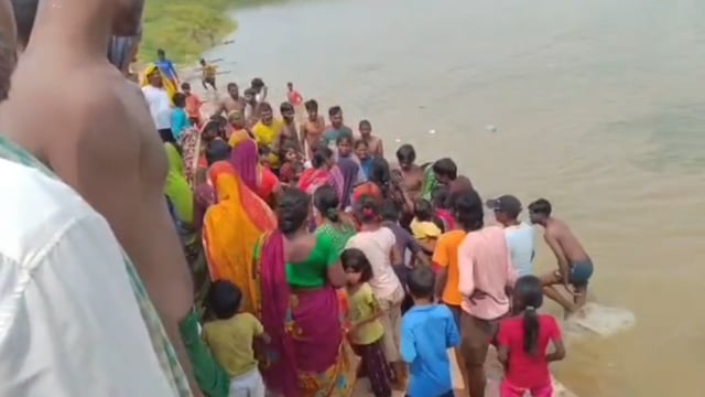 रक्षाबंधन पर नानी घर आए हुए सत्यम की पोखर में डूबने से हुई मौत, परिजनों में छाया मातम।