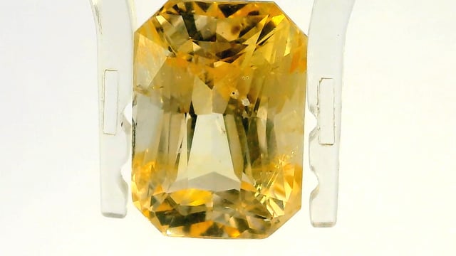 Srilankan Yellow Sapphire 10.05 Carats — video