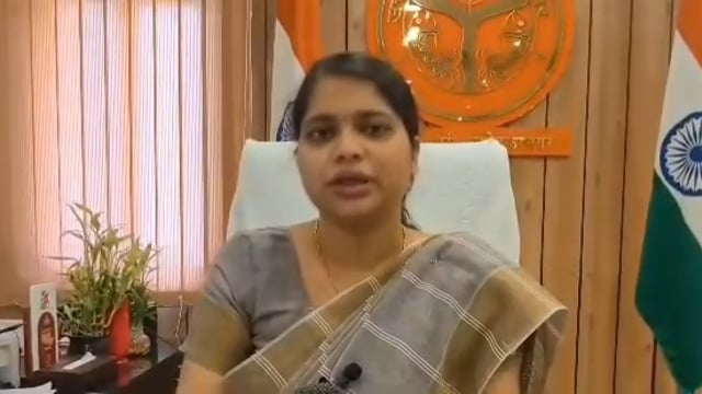 अंबेडकर नगर घाघरा नदी के बढ़ते जल स्तर को लेकर डीएम इशा प्रिया की बाइट।