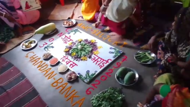 सक्षम आंगनवाड़ी केंद्र 1 सिलजोरी में सेविका नीरव देवी के नेतृत्व में हुआ गोद भराई रस्म, गर्भवती महिलाओ को किया जागरूक 