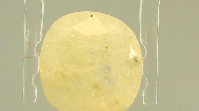 Burma Yellow Sapphire 6.89 Carat — video