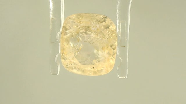 Srilankan Yellow Sapphire 5.43 Carats — video