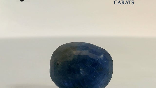 Blue Sapphire  9.80 Carat — video