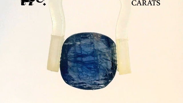 Unheated Cornflower Blue Myanmar Sapphire 4.88 Carat — video