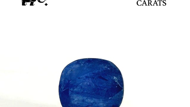Cornflower Blue Sapphire 5.56 Carat — video