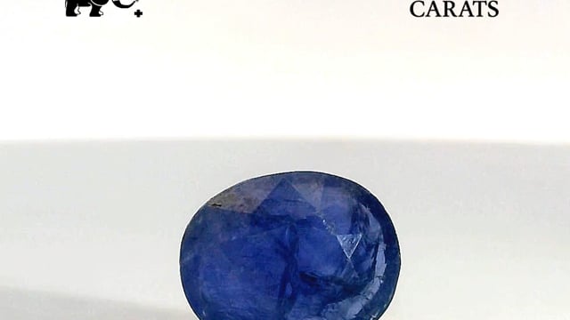 Unheated Cornflower Blue Myanmar Sapphire  6.63 Carat — video