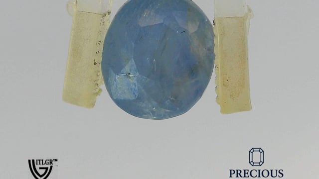 Blue Sapphire Sapphire 4.14 Carat — video