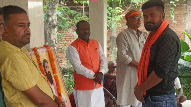 आज रजौन दक्षिणी मंडल के लीलातरी कठचातर पंचायत स्थित गांव में संत शिरोमणि रविदास जी महाराज की पावन जन्मभूमि 