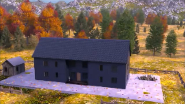3) The Lower Roof Edge & Full Roof Animation