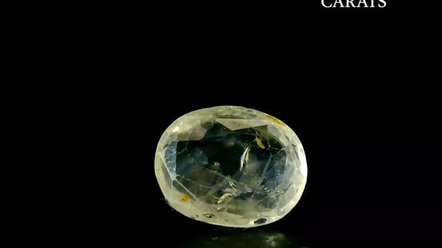 Srilankan White Sapphire 2.79 Carat — video