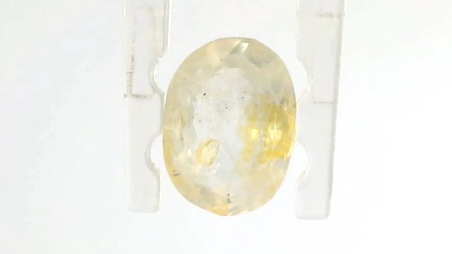 Srilankan White Sapphire 1.60 Carat — video