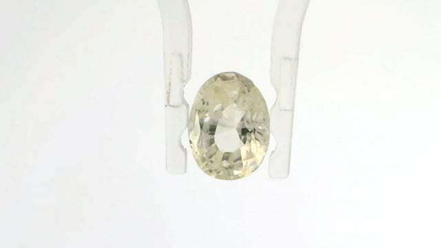 Srilankan White Sapphire 1.65 Carat — video