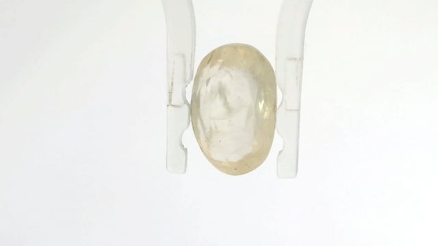 Srilankan White Sapphire 2.81 Carat — video