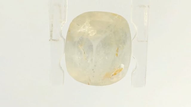 Srilankan White Sapphire 3.23 Carat — video