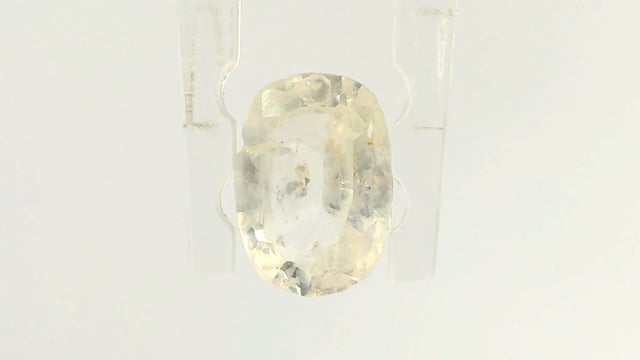 Srilankan White Sapphire 1.03 Carat — video