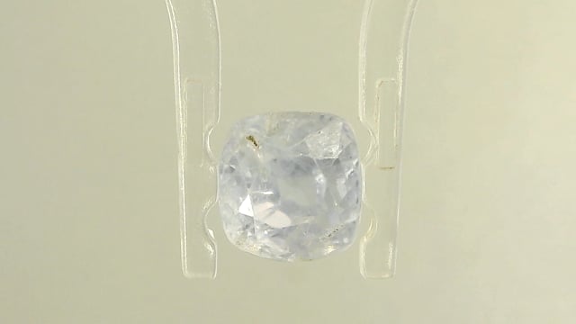 Srilankan White Sapphire 2.87 Carat — video