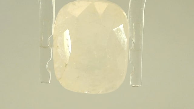 Burma White  Sapphire 8.37 Carat — video