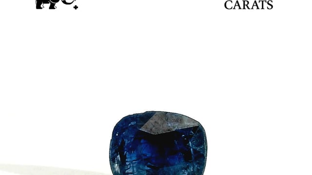 Cornflower Blue Sapphire 4.88 Carat — video